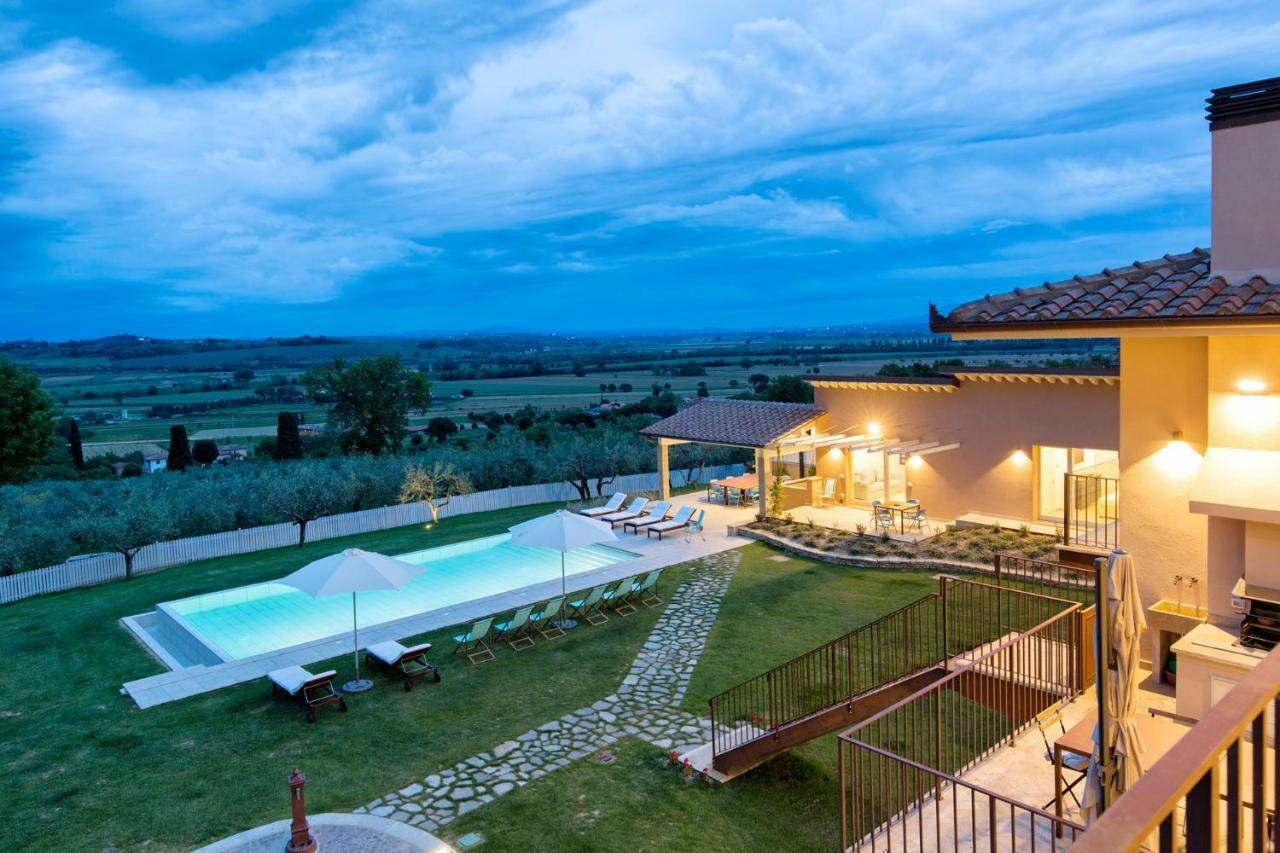 Villa Spaccasole Su Cortona Foiano Della Chiana Exterior photo